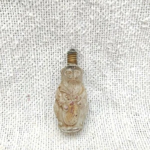 1940 Vintage Cat Lute Guitar Instrument Figural Glass Christmas Light Bulb G1114 - Picture 1 of 6
