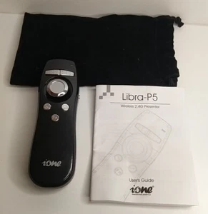 Ione Libra P5 Wireless 2.4G Presenter Mouse Only + User Guide - Afbeelding 1 van 5