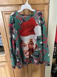 Ugly Christmas Sweatshirt Gr. XL Will Smith, Pullover Langarm - Bild 1 von 5
