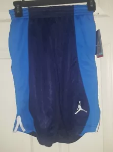 Nike Michael Jordan Jumpman Youth Basketball Shorts Lg 12-13 yrs Midni Blue $40 - Picture 1 of 6