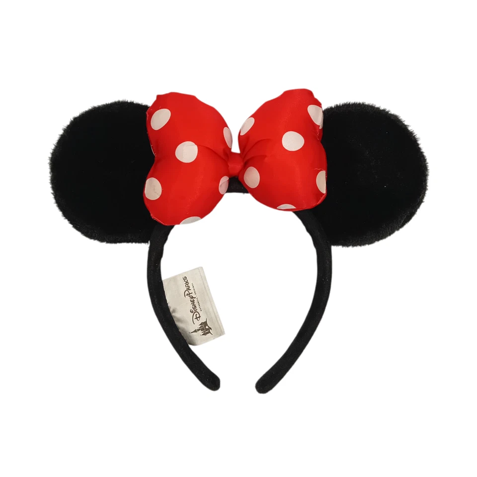 Дети девочек Disney Park подлинный Минни-Маус уши обруч в горошек бант читать - Изображение 1 из 4