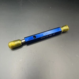 Medidor de enchufe de rosca 7/16-14 UNC-2B Taperlock GO NOGO .3911 .3972 - Imagen 1 de 3