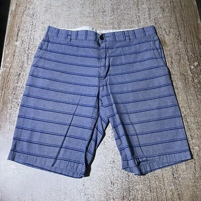 Pantalones cortos informales a rayas Dockers para hombre talla 32 #56772 Foto 1 de 4