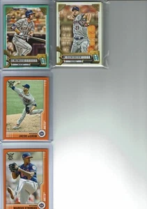 Set squadra 2022 Topps Gypsy Queen Baseball New York Mets (12) carte base +++ - Foto 1 di 3