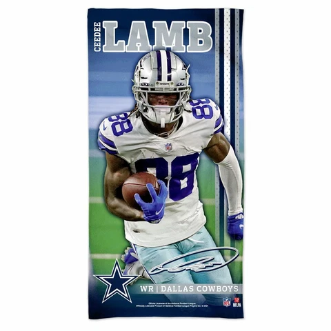 CEEDEE LAMB #88 DALLAS COWBOYS 30"X60" SPECTRA BEACH TOWEL NEW WINCRAFT 🤠 Cover