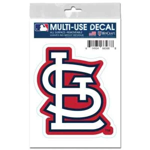 St. Louis Cardinals 3" x 5" All Surface Removable Team Decal - Picture 1 of 1