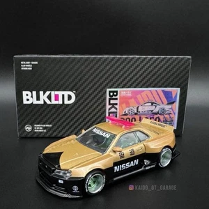 SEALED - Kaido House BLKLTD BLK LTD Nissan GT-R R34 V2 Aero Police Limited 350 - Picture 1 of 1