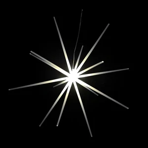 LED 3D Estrella de Navidad Estrella Luces de Navidad DIA 51cm Batería Exterior - Imagen 1 de 4