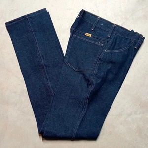 Vintage Rustler Jeans Größe 30x34 (passt 30x35) Denim Retro Straight Leg Cowboy - Bild 1 von 9