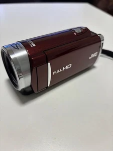 Victor JVC GZ-E117-R SD Camcorder Everio Red HD Multi-Language HDMI Japan Used - Picture 1 of 7