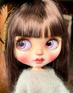 12" Custom Blythe Doll Handmade With Outfits + Wig OB24/OB22 1/6 Doll BJD Doll - Picture 1 of 3