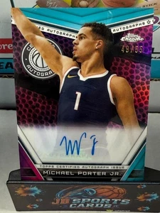2009 Topps Chrome MICHAEL PORTER JR Autograph /55 Pink Basketball #CA-MPJ #1433 - Bild 1 von 1