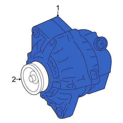 For Toyota Camry 2015-2017 Toyota 270600V170 Alternator — 第 1/2 张图片