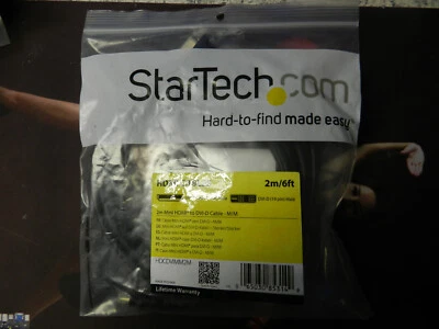 StarTech Mini HDMI zu DVI-D Kabel; 2m (HDCDVIMM2M) - Bild 1 von 2