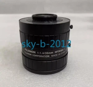 1 PCS FUJINON HF35SA-1 1:1.4/35mm industrial CCD lens tested - Picture 1 of 5