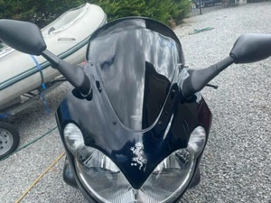 SLIGHT SECONDS KAWASAKI ZRX1200 S (ZRX1200S B1,B2P,B3P) 40mm MIRROR EXTENDERS.  - Picture 1 of 10
