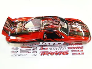 NEW TRAXXAS JATO 3.3 Body ProGraphix Red RJ6R - Picture 1 of 3