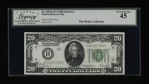 DBR 1928-B $20 DGS FRN St. Louis Fr. 2052-Hdgs Legacy 45 Serial H04312789A - Picture 1 of 2