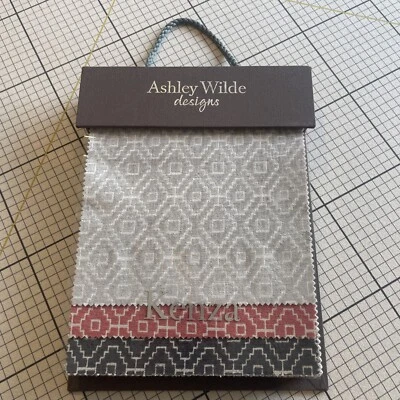 Ashley Wilde Kenza fabric sample book. Ideal for craft projects/quilting - Image 1 of 4