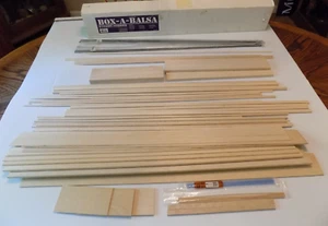 TOWER HOBBIES BOX-A-BALSA WOOD GRADE AAA - Picture 1 of 6