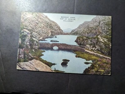 Irlanda 1936 franqueo debido postal cubierta Dublín a Rochester NY EE. UU. Serpent Lake Foto 1 de 2