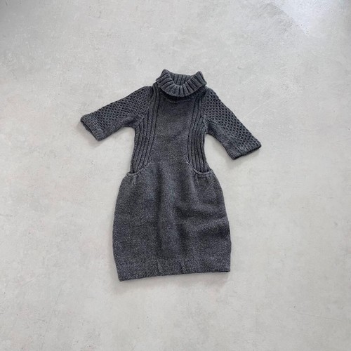 Girocollo Miu Miu Archivio Pezzo Unico Taglia 38 (S) Colore Grigio Poliestere50% Lana40%