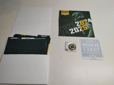 Paquete conmemorativo medallón moneda titular boleto de temporada de los Green Bay Packers 2024 Foto 1 de 4