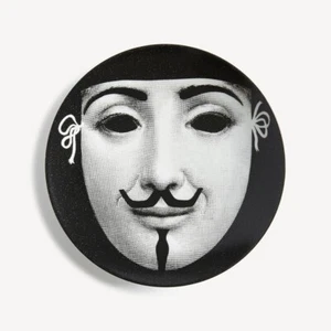 Fornasetti Wall Plate PTV367X Tema E Variazioni No 367 Lina Authentic - Picture 1 of 4