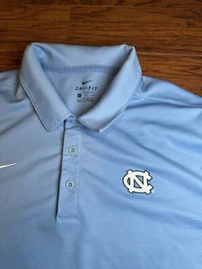 North Carolina Tarheels Shirt Men's XL Nike Team Blue Polo Golf NCAA Basketball - Picture 1 of 6