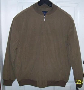 Roundtree & Yorke Tall Mens Brown Jacket Coat Waterproof Size 4XT $175 NEW - Picture 1 of 4