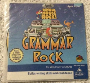 School House Rock Grammar Rock Software PC CD-ROM Educational Software - Picture 1 of 2