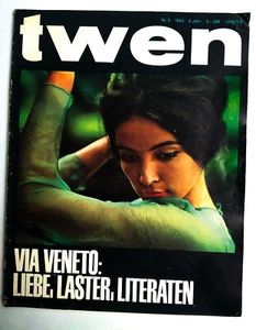 Twen. August 1963. INSERTO SPECIALE SU CLAUDIA CARDINALE. Youth German Magazine. - Imagen 1 de 9