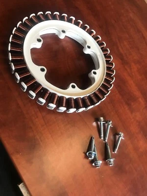 New OEM LG Parts Washer Stator Motor Assy LG WD-Series SideKick Pedestal Washer - Image 1 of 4