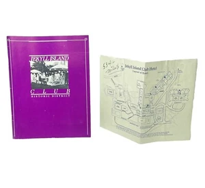 Vintage Jekyll Island Club Historic District Booklet And Guide Map 1986 - Picture 1 of 9