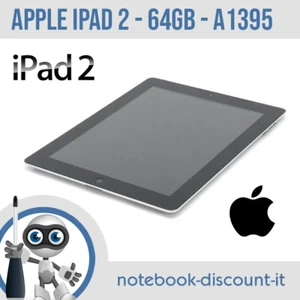 Apple iPad 2 - 64gb - Space Gray model A1395 Tablet Wifi USATO NO PSU BOXED - Imagen 1 de 8