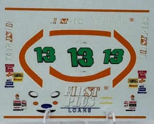 Calcomanía para tobogán acuático para coche ranura escala HO, pantalla de seda con blanco NO ES UNA COPIA A COLOR - NOS - Imagen 1 de 1