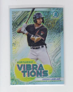 2022 Bowman Arizona Diamondbacks Jordan Lawlar Virtuosic Vibrations card #VV-16 - Bild 1 von 2