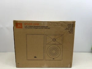 JBL - Stage2 250B 2-Way 5.25-inch (130mm) Bookshelf Pair - Espresso - - Picture 1 of 4