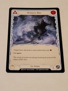 Winter's Bite (Blue) Tales of Aria 1st Edition Fab Tcg NM - Bild 1 von 2