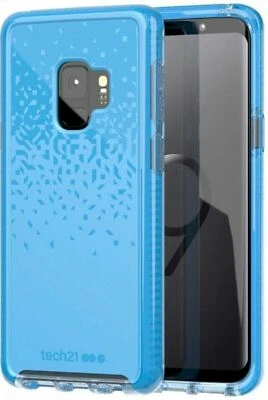 NUEVA Funda Rígida Tech21 Evo Max para Samsung Galaxy S9 S 9 Devine Azul Foto 1 de 4