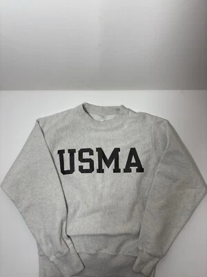 Sudadera Champion tejido inverso USMA para hombre talla S gris West Point militar Y2K Foto 1 de 4