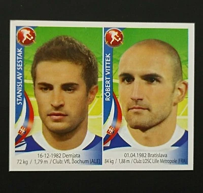 2010 Navarrete South Africa World Cup FIFA #334 STANISLAV SESTAK / ROBERT VITTEK - Image 1 of 2