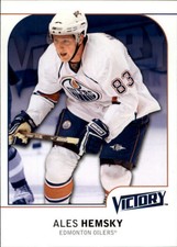 2009-10 Upper Deck Victory Oilers Hockey Card #78 Ales Hemsky