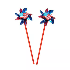 Fun Express Patriotic American Flag Pinwheels - 36 Pc - Picture 1 of 2