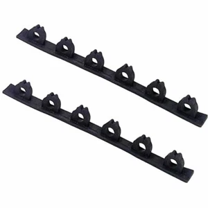 2 Pack SureCatch Large Moulded Rubber Rod Racking - Holds Up To 12 Fishing Rods - Picture 1 of 1