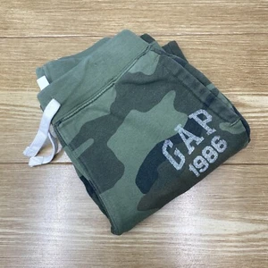 Pantalones Para Niños Jóvenes GAP Deportivos De Forro Polar De Camuflaje Talla L - Picture 1 of 15