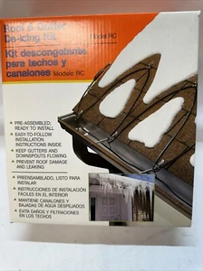 Frost King RC30 Dach & Dachrinne Enteisungsset 30 Fuß elektrisches Schneeschmelzekabel NEU - Bild 1 von 2