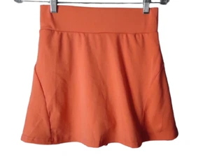 Werena Koralle Plissee Skort Rock Tennis Golf mit Reißverschlusstasche Damen Größe S Neu - Bild 1 von 9