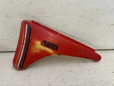 1982-1983 Yamaha XT 125 used Left Side Cover Panel Body ^^^ - Изображение 1 из 3