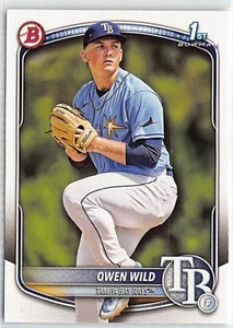 2025 Bowman Prospects #BP-14 Owen Wild - Bild 1 von 2